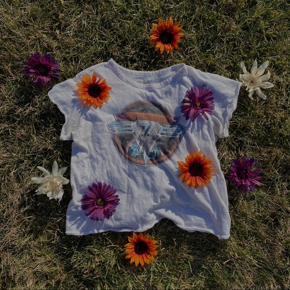 American Eagle Band Tee Van Halen Vintage Inspired